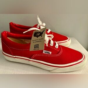 VANS Red & White